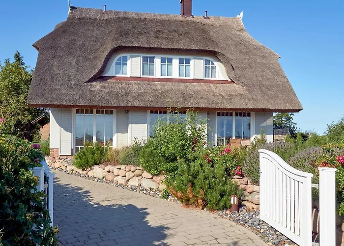 Reethus Reddevitz Mit Kamin, Sauna, Terrasse, Boddenblick Casa de Férias